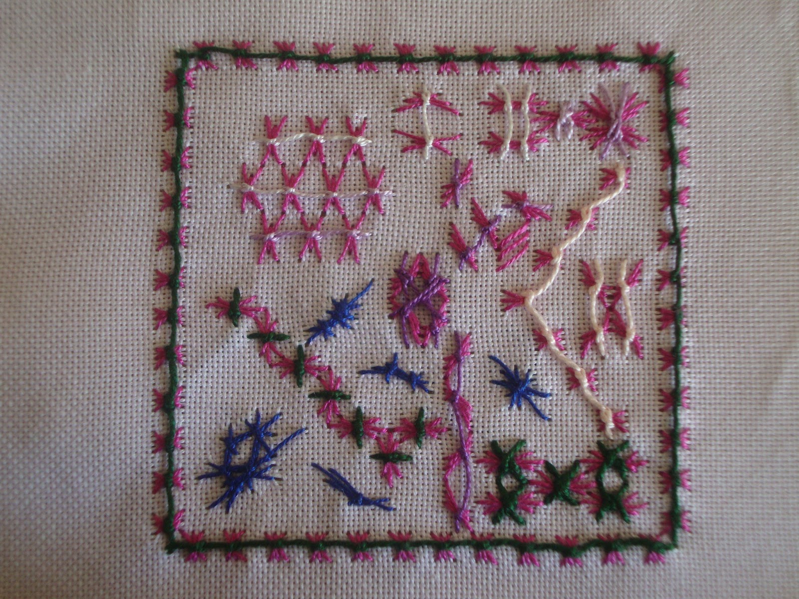 margiestitcher butterfly chain stitch