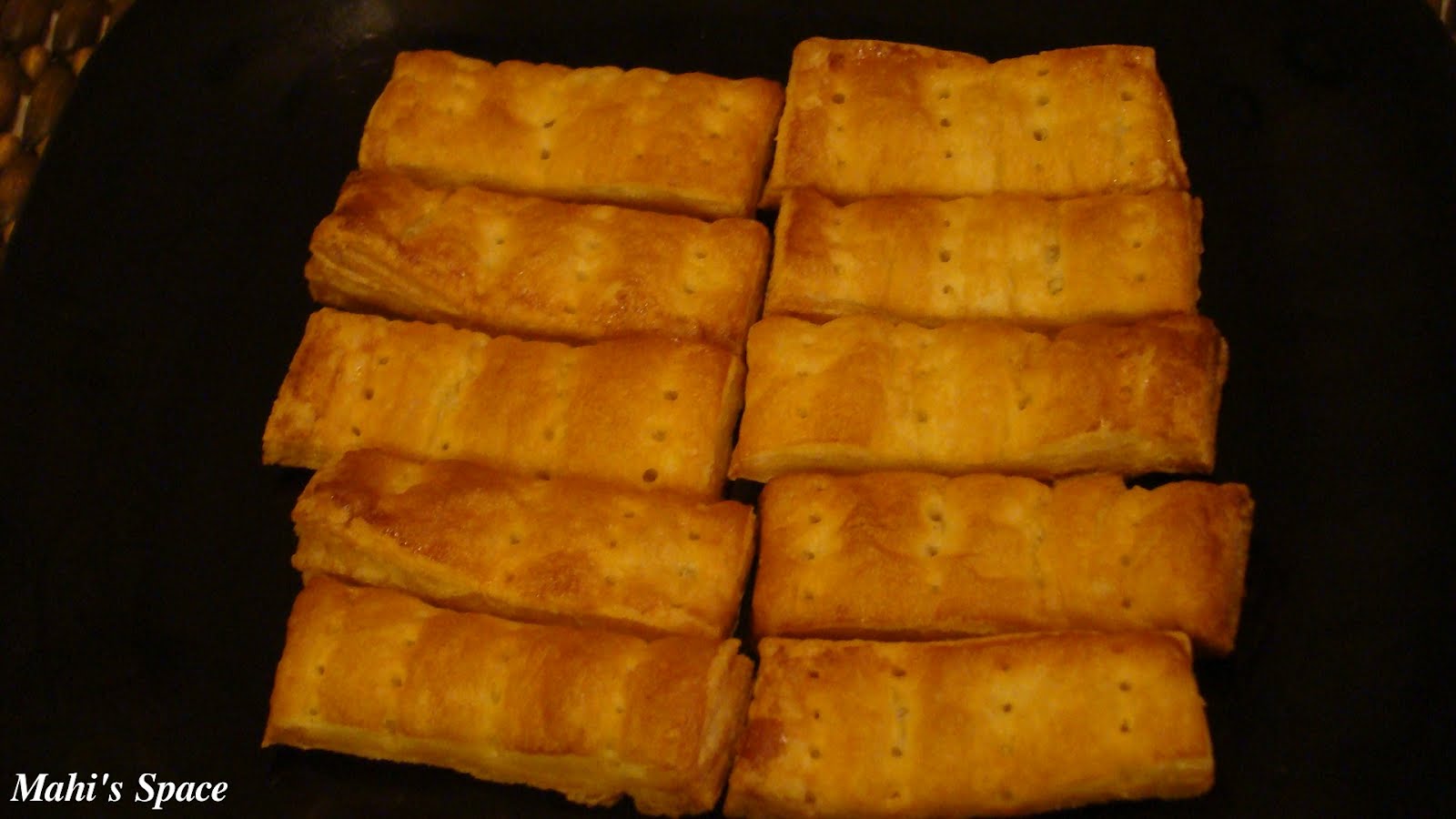 Puff Pastry Biscuits Mahi's Kitchen