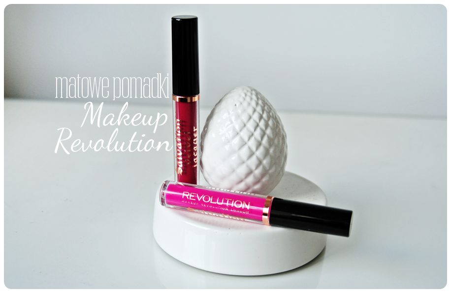 matowe pomadki makeup revolution salvation velvet
