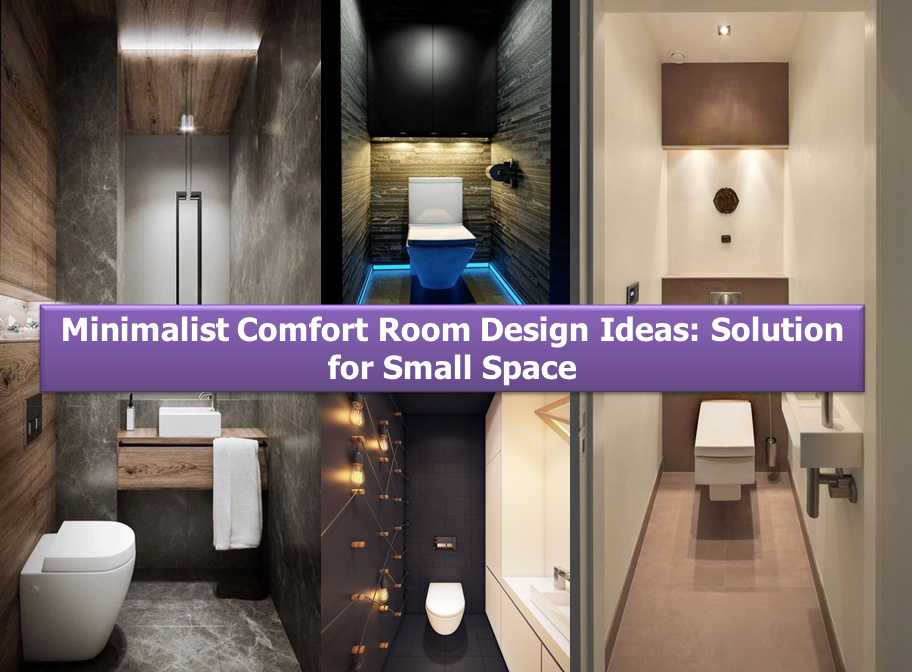 Minimalist Comfort Room Design Ideas Solution For Small