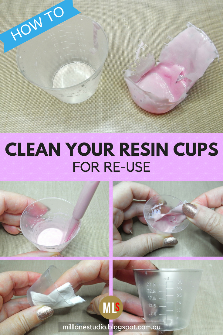 How to Clean Silicone Cups and Molds After Using Resin