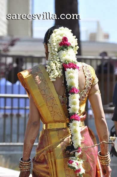 South Indian Bridal Hairstyles  Sarees Villa
