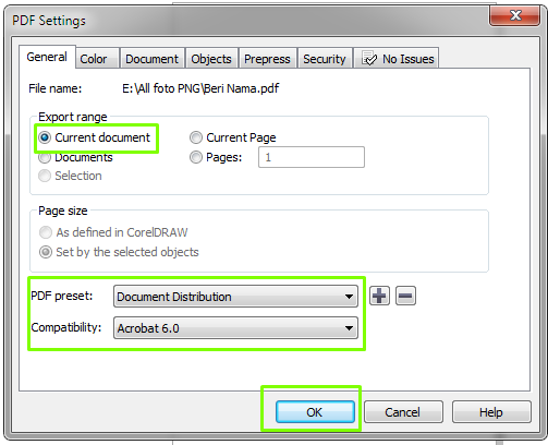 Pdf setup. Pdf setup