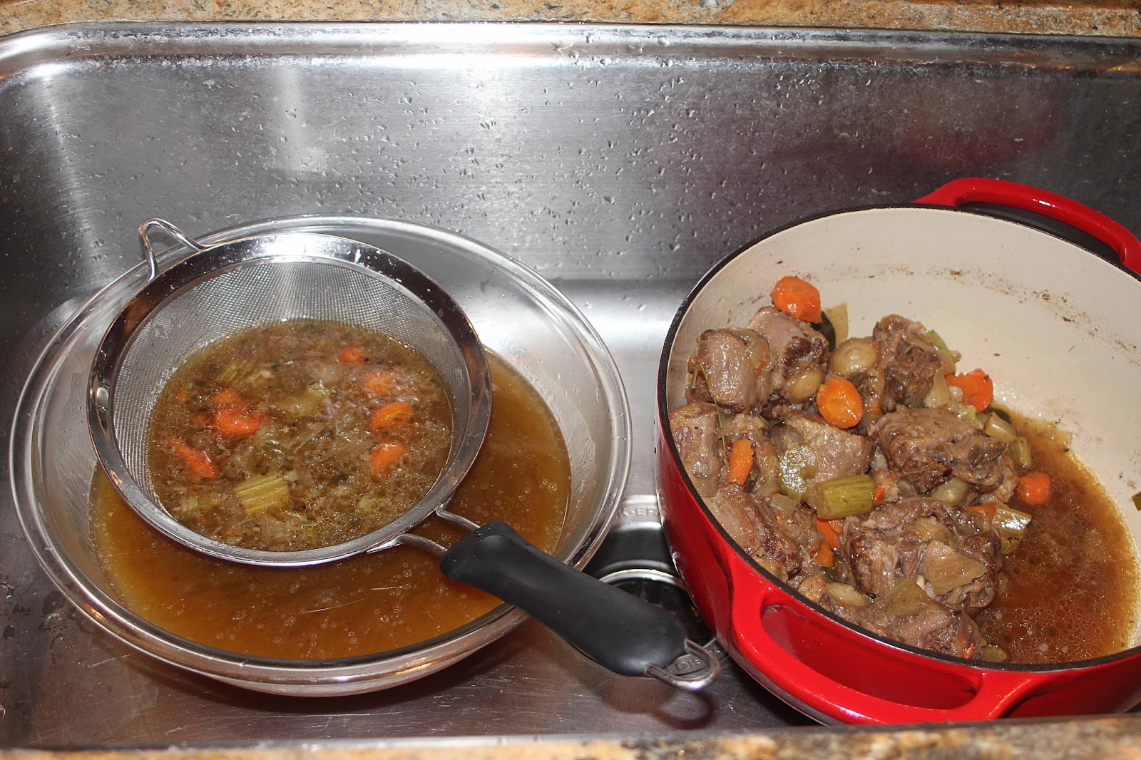 The Grub Files Cooking with Camissonia Oxtail Jus (aka yummy meat