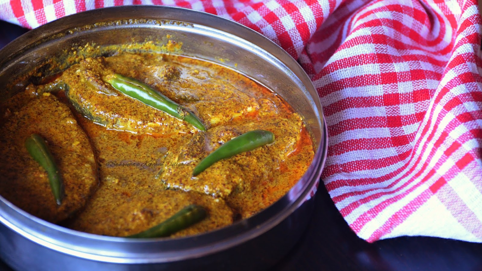 Kasundi Ilish Bhaape Hilsa Fish Steamed in Kasundi(Bengali Mustard