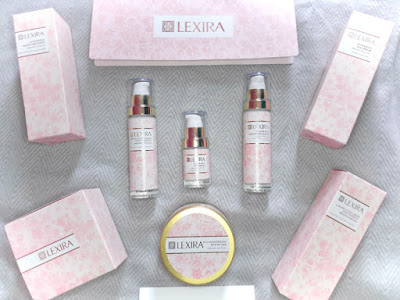 Lexira Luxurious Day Cream Light Formula, Night Emulsion, Eye Serum and Rich Moisturizing Body Butter