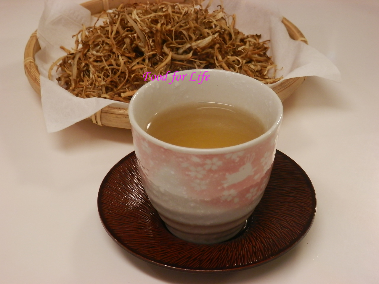 Food for Life: Anti-Aging Tea- Burdock Root Tea (Gobo Cha)