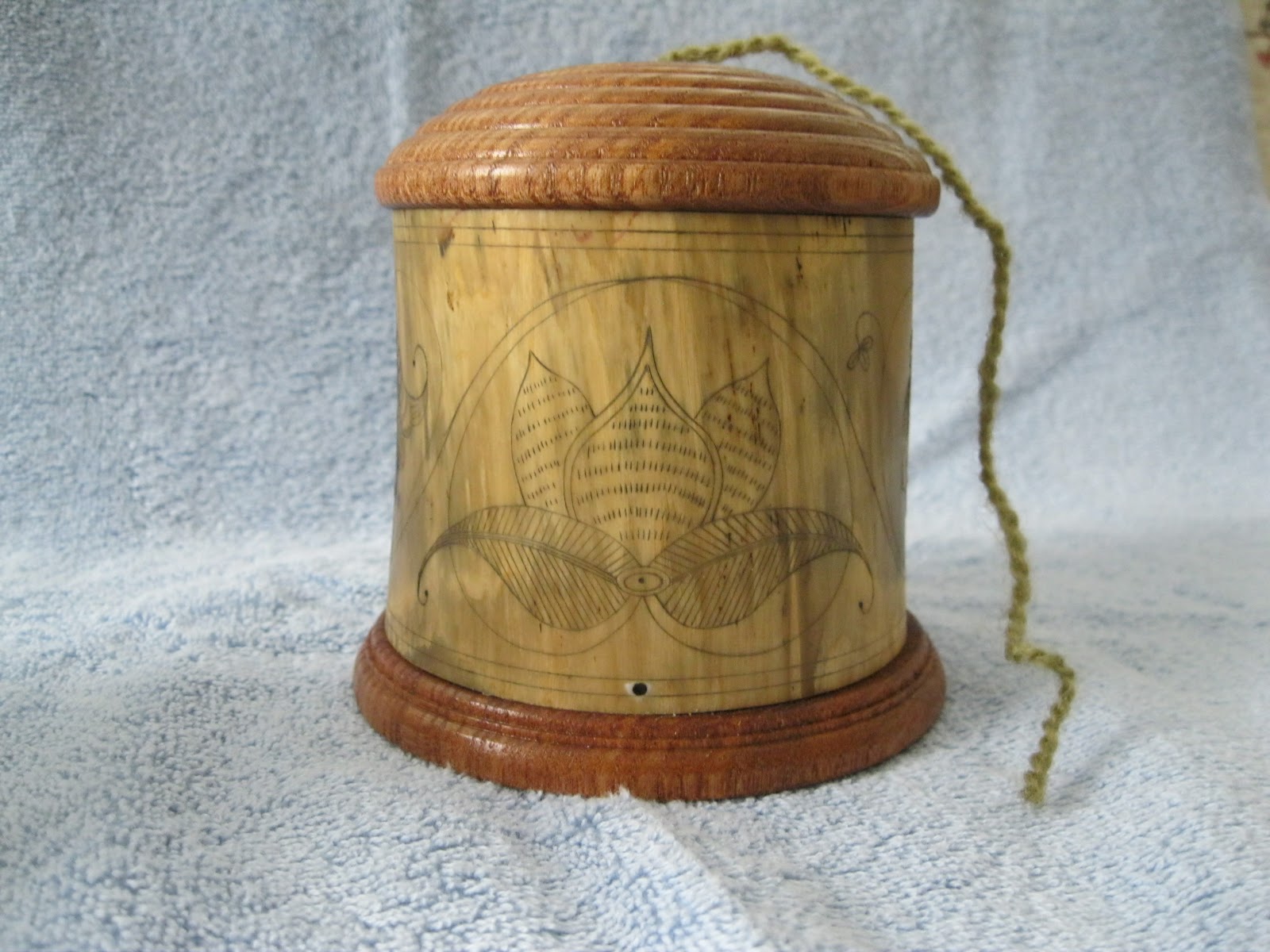 Contemporary Makers Horn Yarn Boxes by John Proud