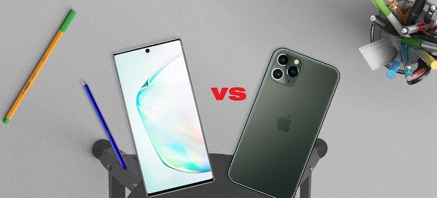 note 10 iphone 11 pro max