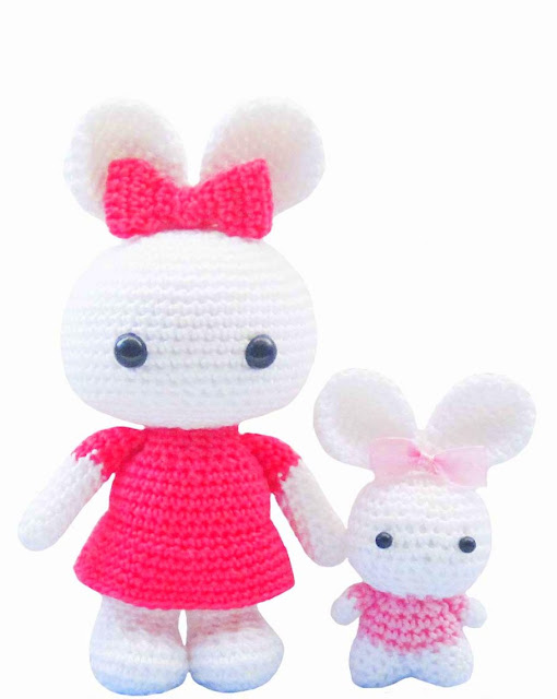 Kawaii bunny Crochet pattern