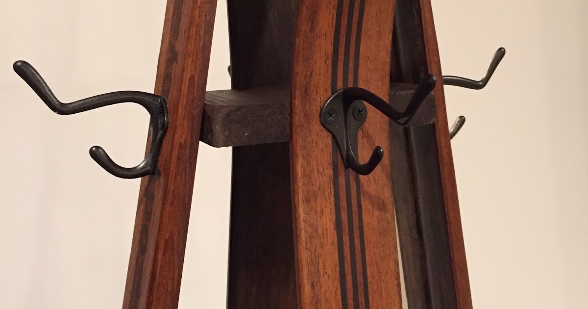 How Not to DIY Ski Coat Rack