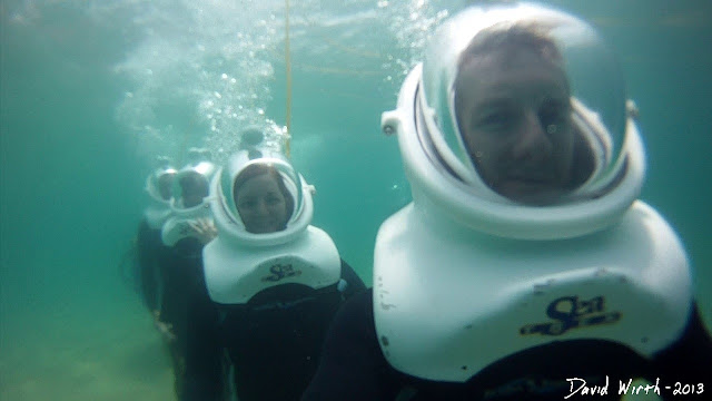 underwater sea trek, cabo san lucas, seatrek