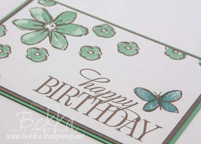 Make In A Moment - Beautiful Garden In Bloom Birthday Card