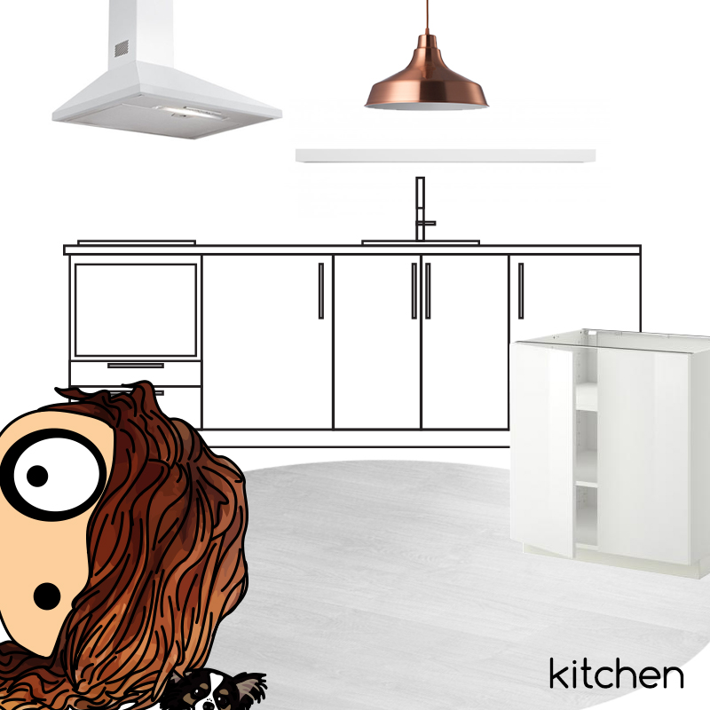 ilustración | illustration foltys vs the interior designer - kitchen planning