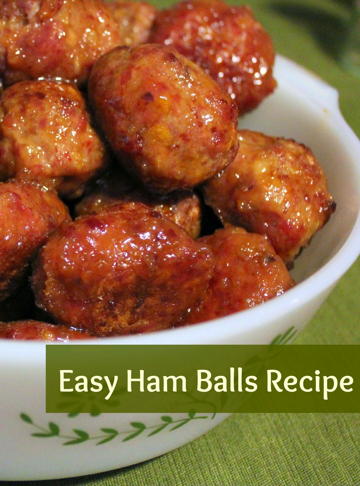 Easy Ham Balls Recipe | Lille Punkin'