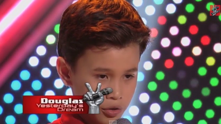 Douglas Alabe sings "Yesterday's Dream" on 'The Voice Kids' Philippines