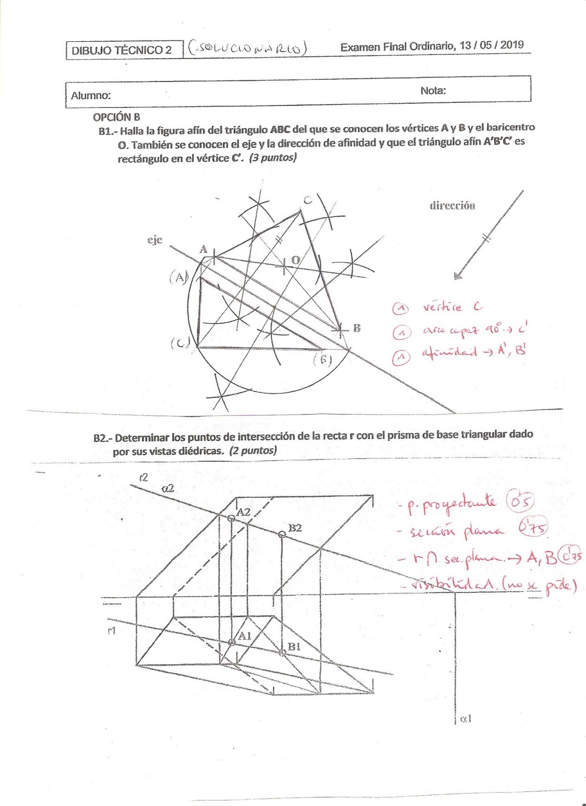 A R T B O X t r u e b a Dibujo Técnico 2 Examen Final resuelto A R T B O X t r u e b a Dibujo Técnico 2 Examen Final resuelto