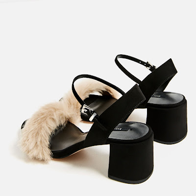 ZARA - SANDALIA PALA PELO 35.95€ ZARA - SANDALIA PALA PELO 35.95€