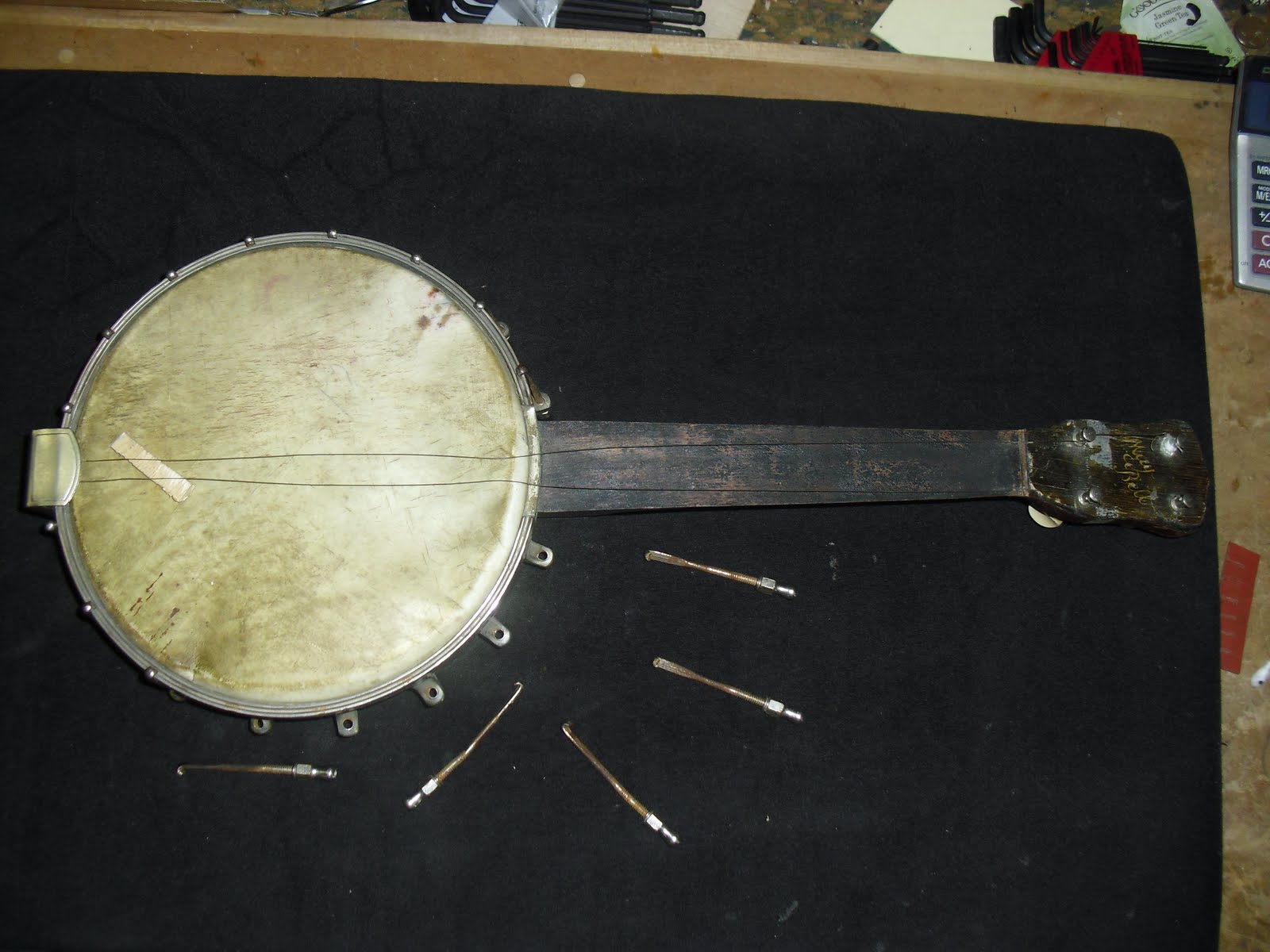 Brockway Guitars Slingerland / May Bell Banjo Uke Restoration