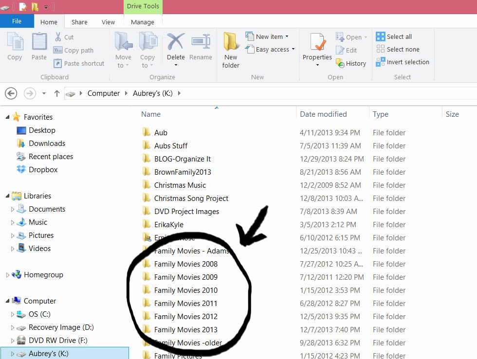 Organize It Challenge: Keeping Videos & Photos Organized