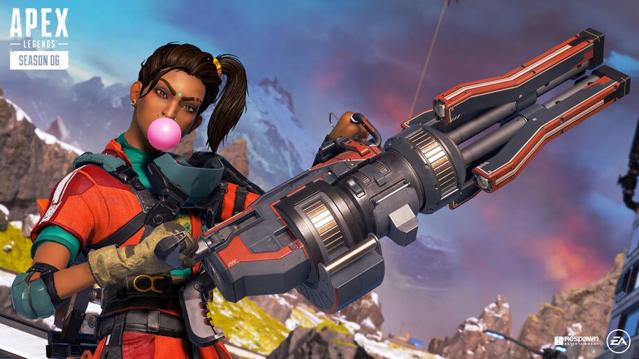 Apex Legends, Rampart, Weapon, 4K, #3.2584