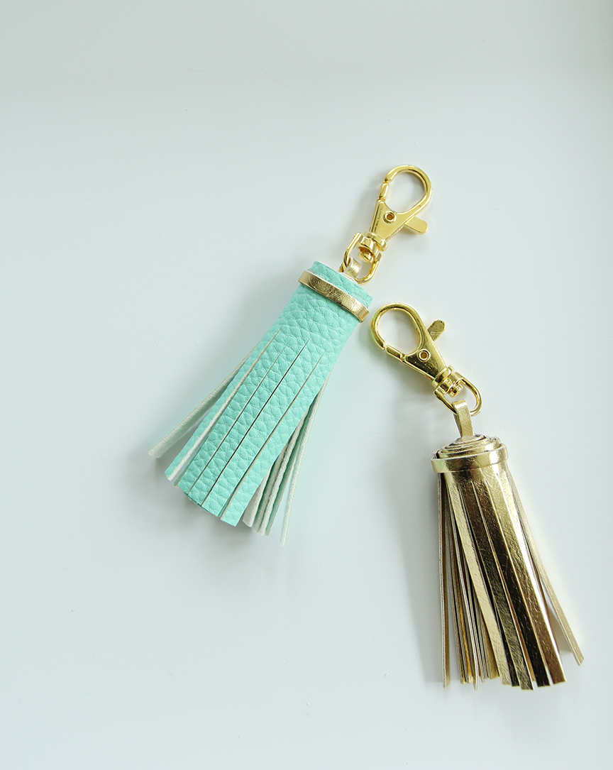 Easiest DIY Faux Leather Tassels (for less than 1 each!) Less Than