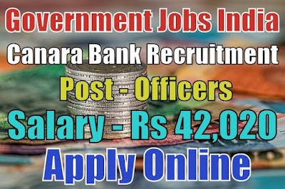 Canara Bank Recruitment 2018