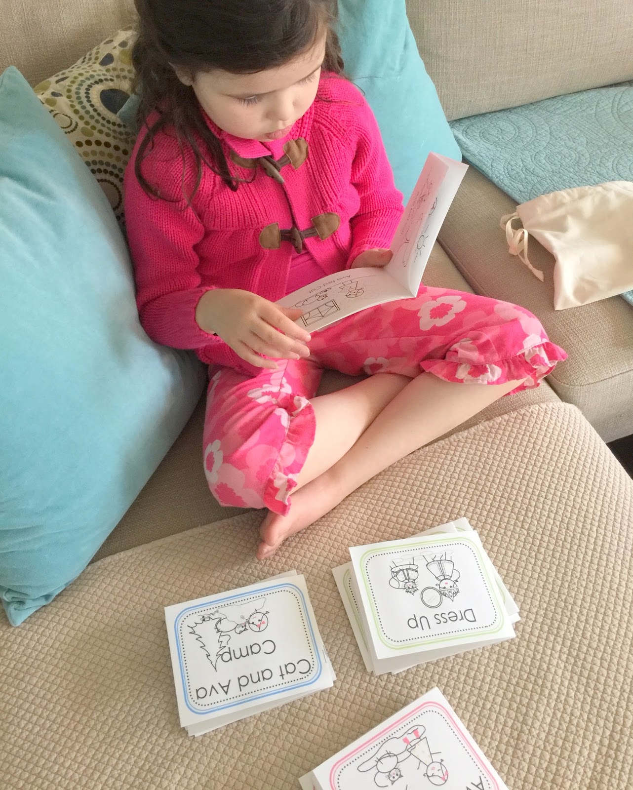 Montessori Inspired **PDF** Early Reader Collection, Ava & Cat Early