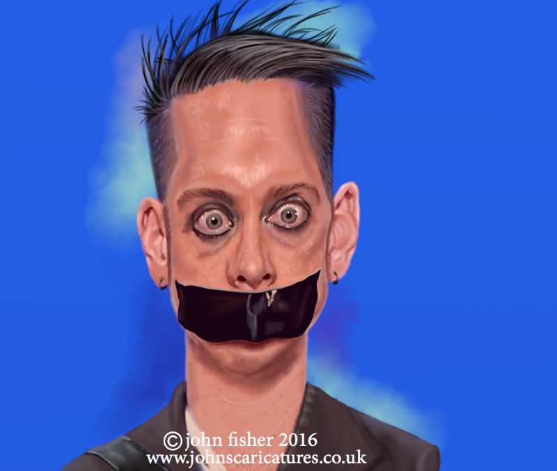 The Art of John Fisher Tape Face...