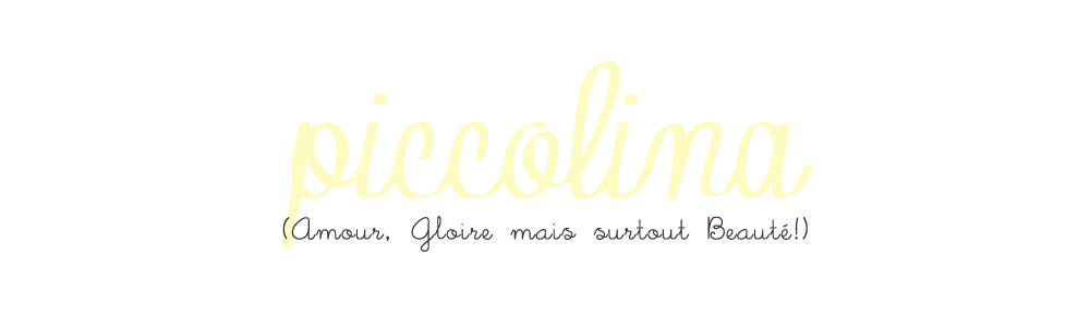 Piccolina - Blog Beauté