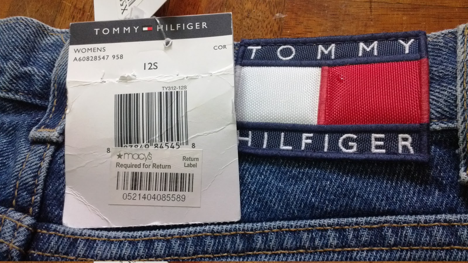 Jeans by Example Women Tommy Hilfiger Jeans (US Size 12S, Measured