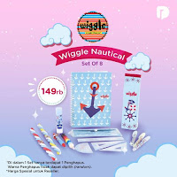 Dusdusan Wiggle Nautical Set of 8 ANDHIMIND