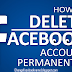   Delete Facebook Account Permanently 