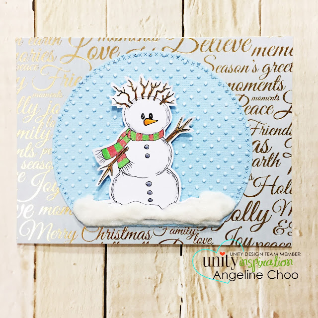 ScrappyScrappy: [NEW VIDEO] Winter and Fall cards with Unity Stamp #scrappyscrappy #unitystampco #winter #christmas #snowman #snowglobe #kaisercraft #copic #gellyroll #snowflakepaste #primamarketing #sizzix #timholtz #texturedfades #youtube #quicktipvideo #processvideo