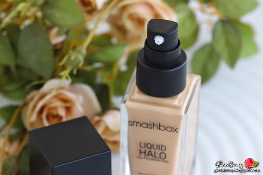 smashbox liquid halo hd makeup foundation 2 review swatches light skin dry winter מייקאפ נוזלי סמאשבוקס לעור יבש רגיל בהיר סקירה בלוג איפור וטיפוח