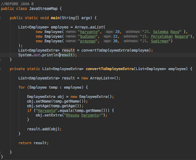 Nostra Technology: Java 8 Stream Map