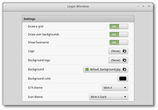 Novidades no Linux Mint 18.2 Thumb_lightdm-settings