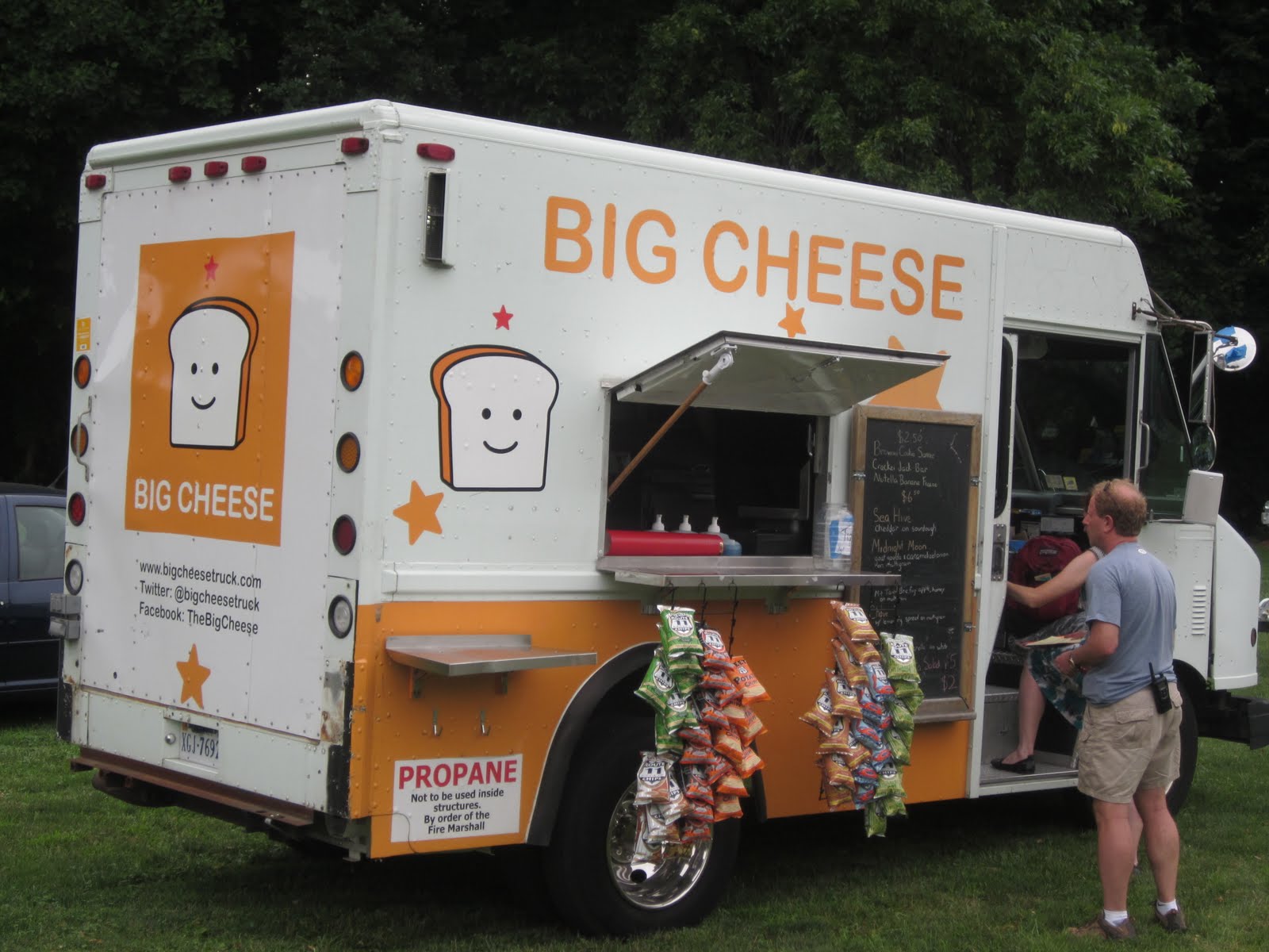 The Big (Grilled) Cheese Field Report The Big Cheese Truck