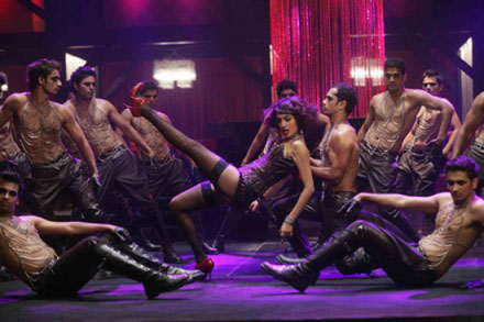 Sarah Jane Dias as cabaret girl in Game