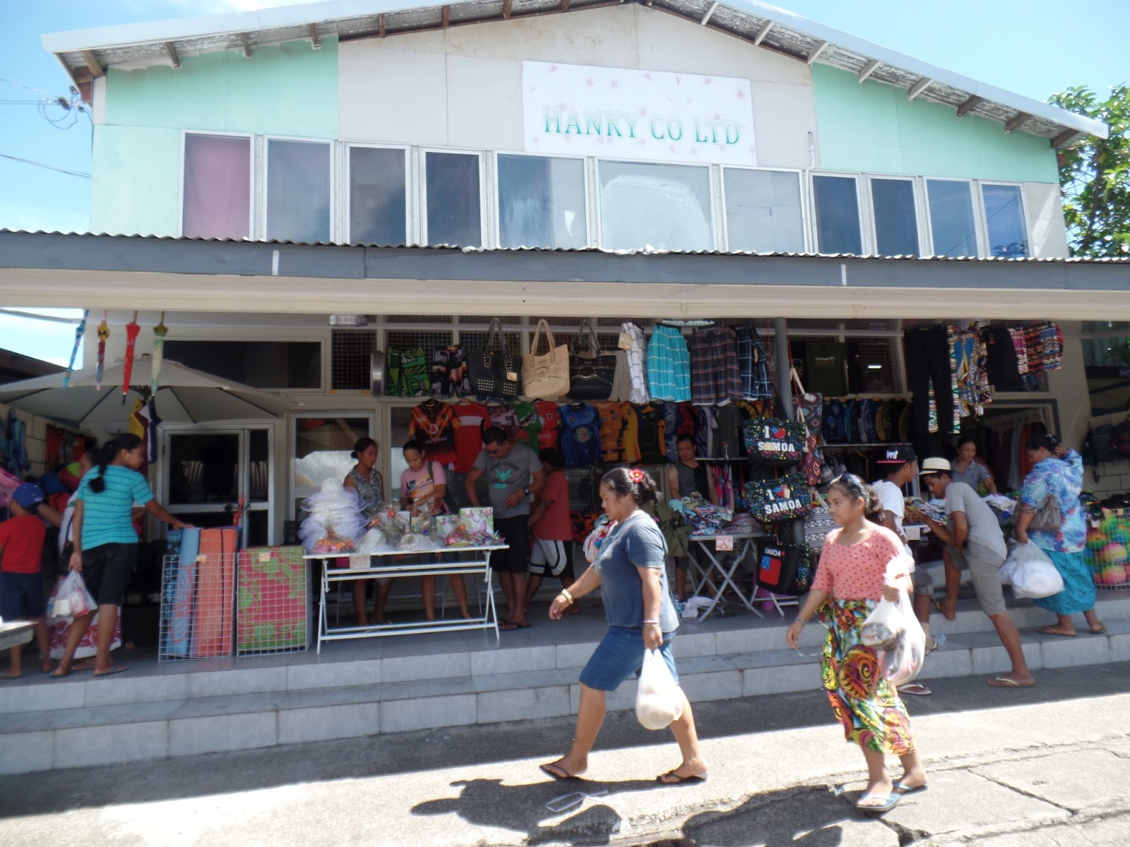 Mission to Samoa Let's go Shopping in Samoa.
