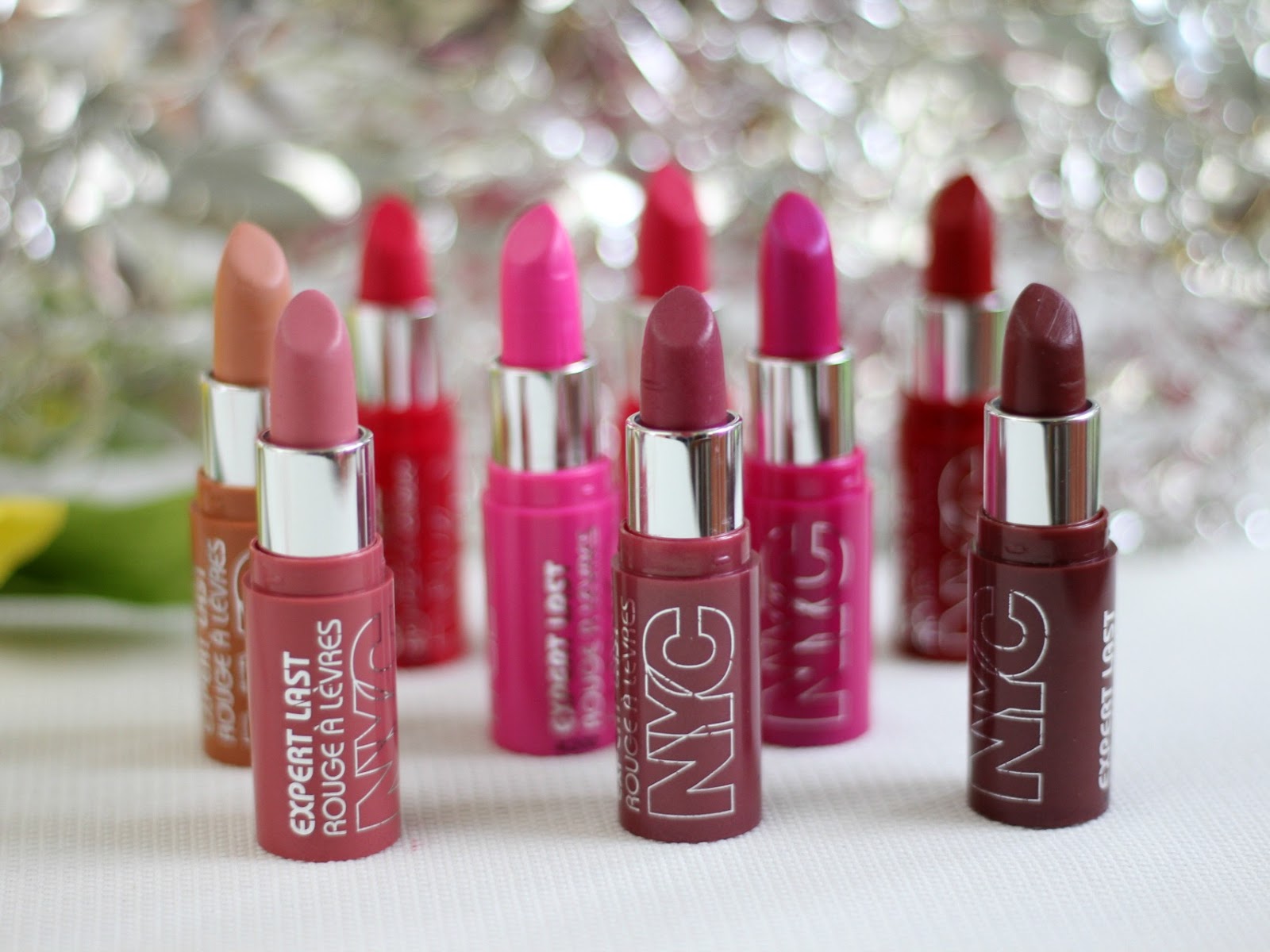 NYC Expert Last Lip Color Lipstick Collection Swatches & Review