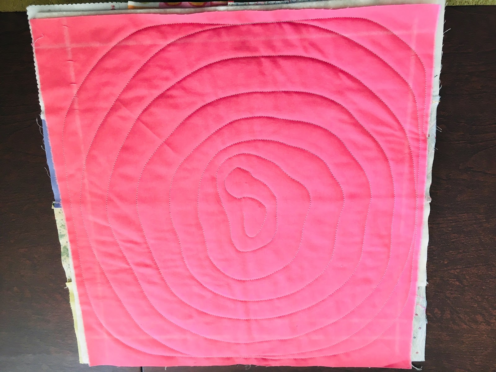 QuiltQuest Leah Day's Explore Walking Foot Quilting Super Wobble