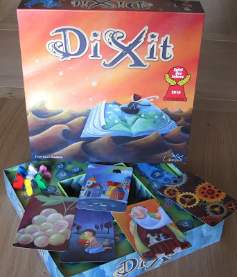 The Dixit Box and some cards