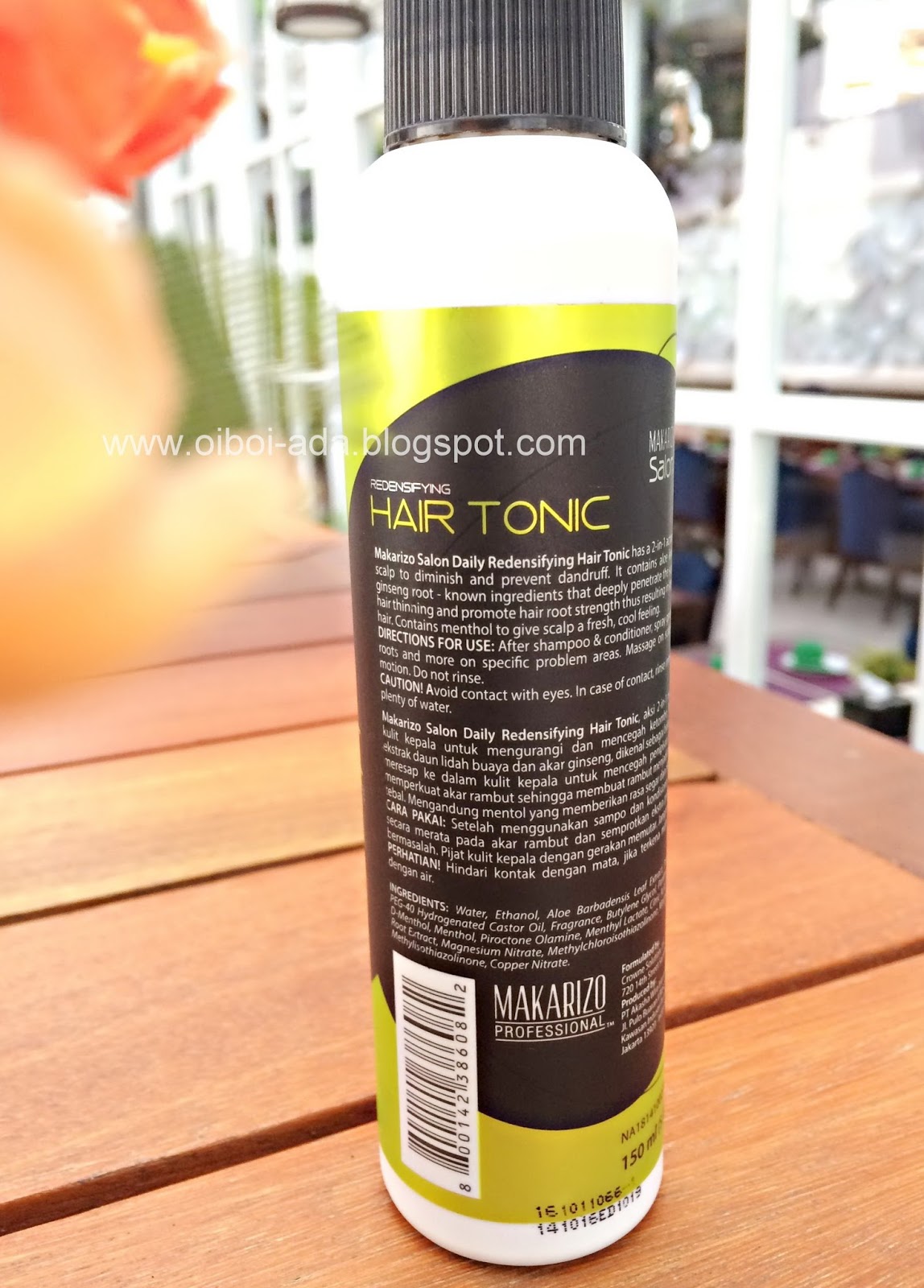 Makarizo Salon Daily Hair Tonic Review
