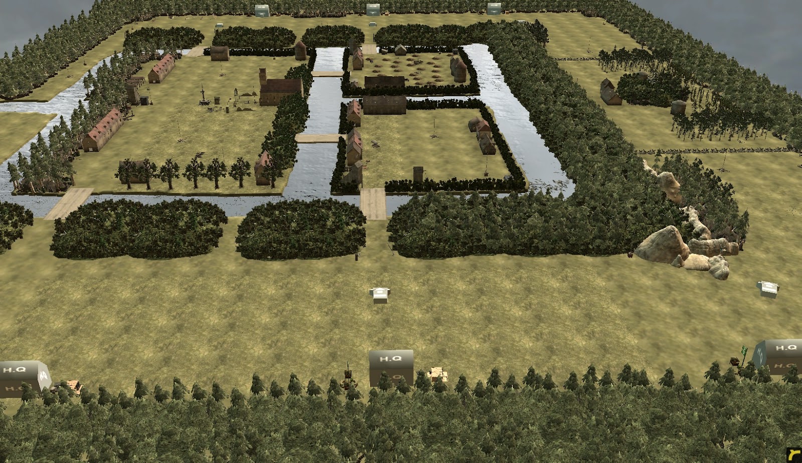 Coh Mod Maps COMPANY OF HEROES MAPS 1 - 2 (COH TALES OF VALOR MAPS): 6_p bridge control