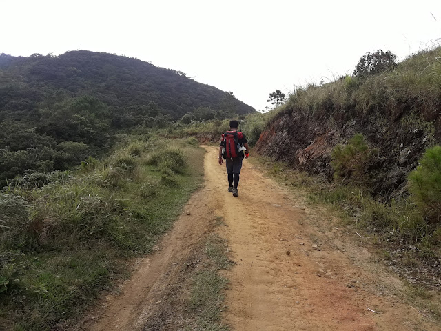 The second segment of the trail connecting Indupit and Domolpos