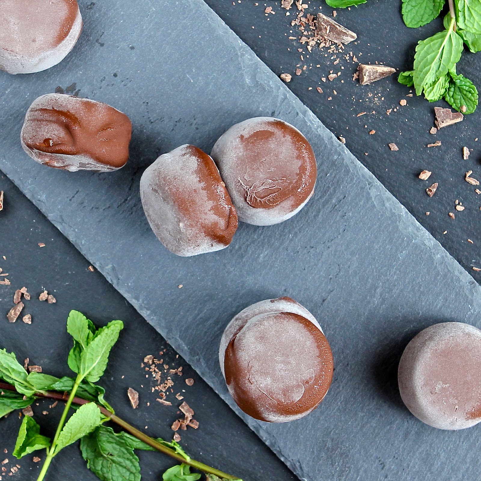 Gluten Free Alchemist Vegan MintChocolate Ice Cream Bites (free from