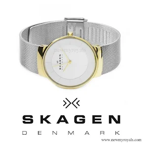 Countess Sophie wore Skagen Ladies Nicoline Refined Watch