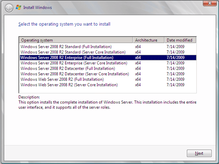 Installer indo. Microsoft Windows Server 2008 r2 Standard, Enterprise, Datacenter sp1. Operation Windows web. Windows Media Center 2007
