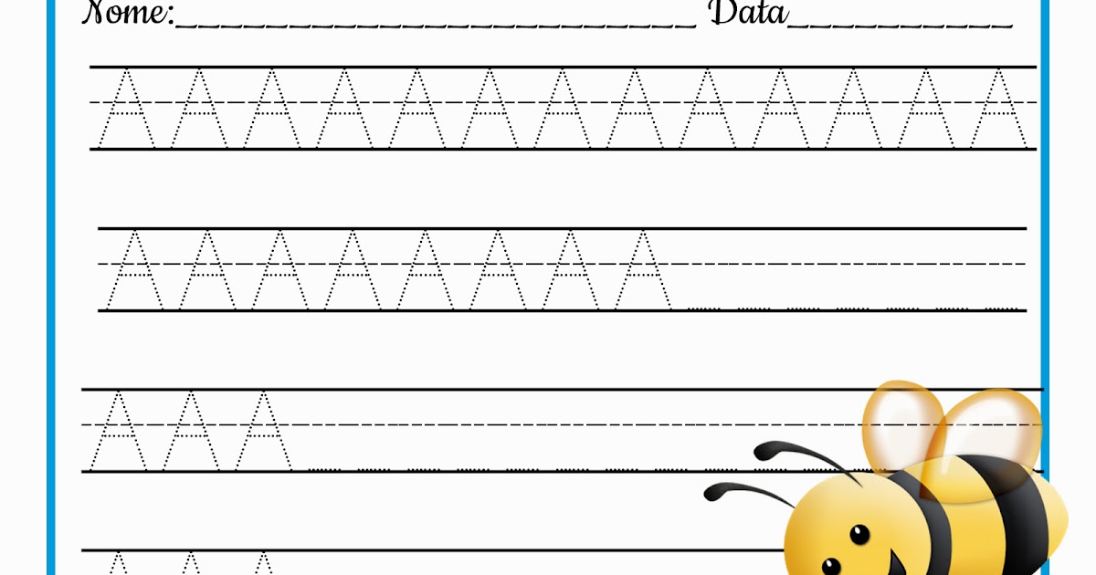ESCRITA DO ALFABETO CAIXA ALTA. Atividade muito boa que achei o site Espaço Educar Cantinho
